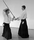 ATE � jodan kamae.