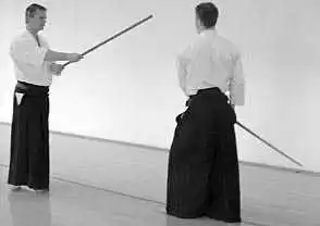 ATE � uke retreating.