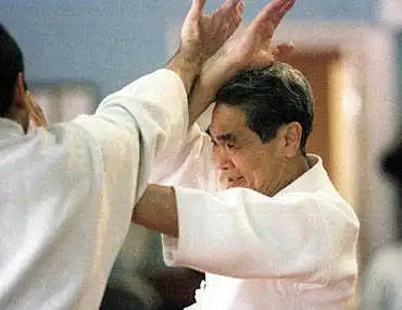 Shoji Nishio, Malm&ouml; Lehrgang 1996. Foto: Ulf Lundquist.