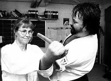 &Aring;sa Scherrer und Urban Aldenklint. Foto: Magnus Hartman.