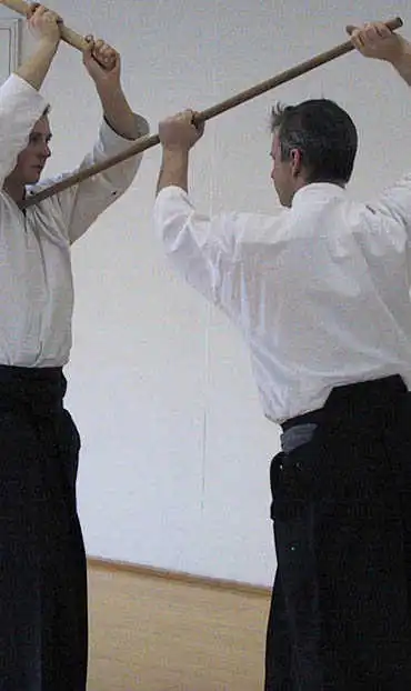 Tomas Ohlsson und Stefan Stenudd, aikibatto, Malm&ouml;.
