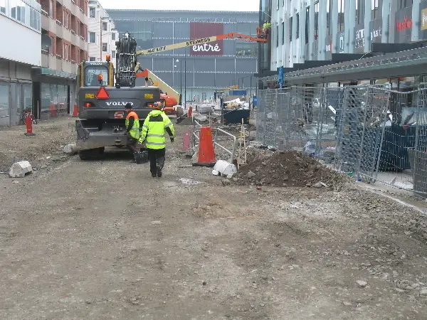 Entr�, Malm�. Rise and decay of a shopping mall. Photo by Stefan Stenudd.
