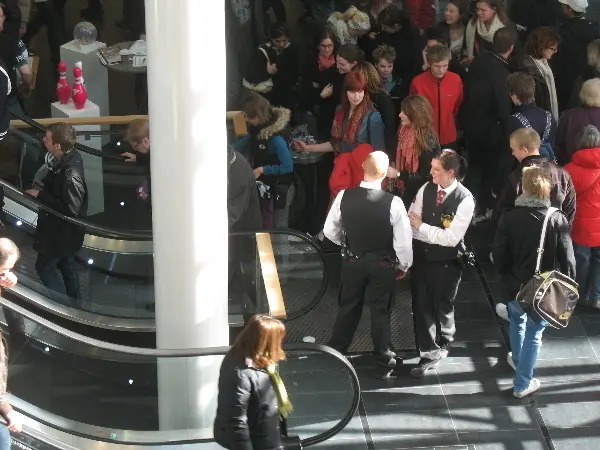 Entr�, Malm�. Rise and decay of a shopping mall. Photo by Stefan Stenudd.