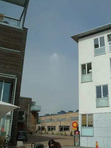 Turning Torso in Malm�, Sweden. Photo by Stefan Stenudd.
